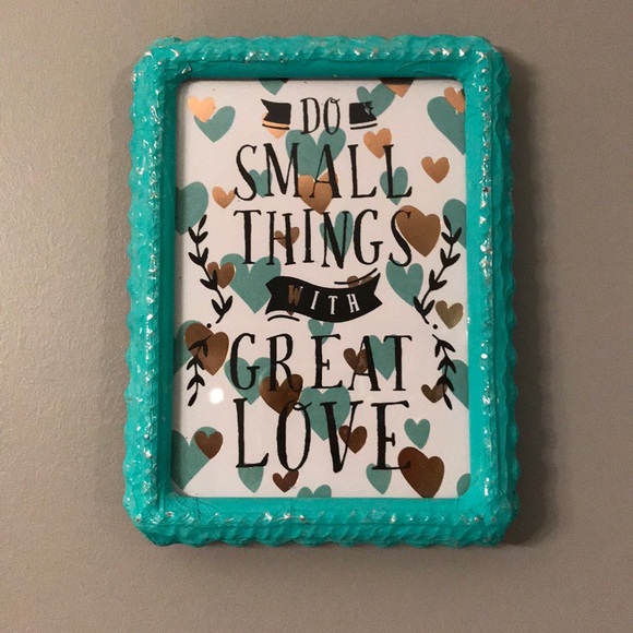 Do small things frame - Picture 1 of 2